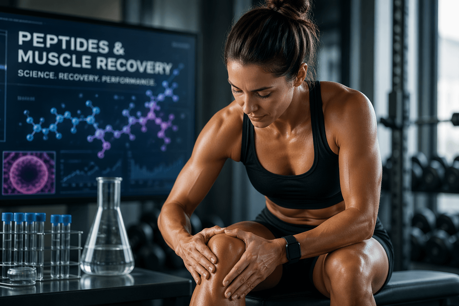 Investigación reciente sobre péptidos y recuperación muscular